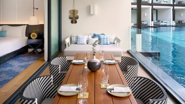 ห้องสวีท, 1 ห้องนอน, ใช้สระว่ายน้ำได้