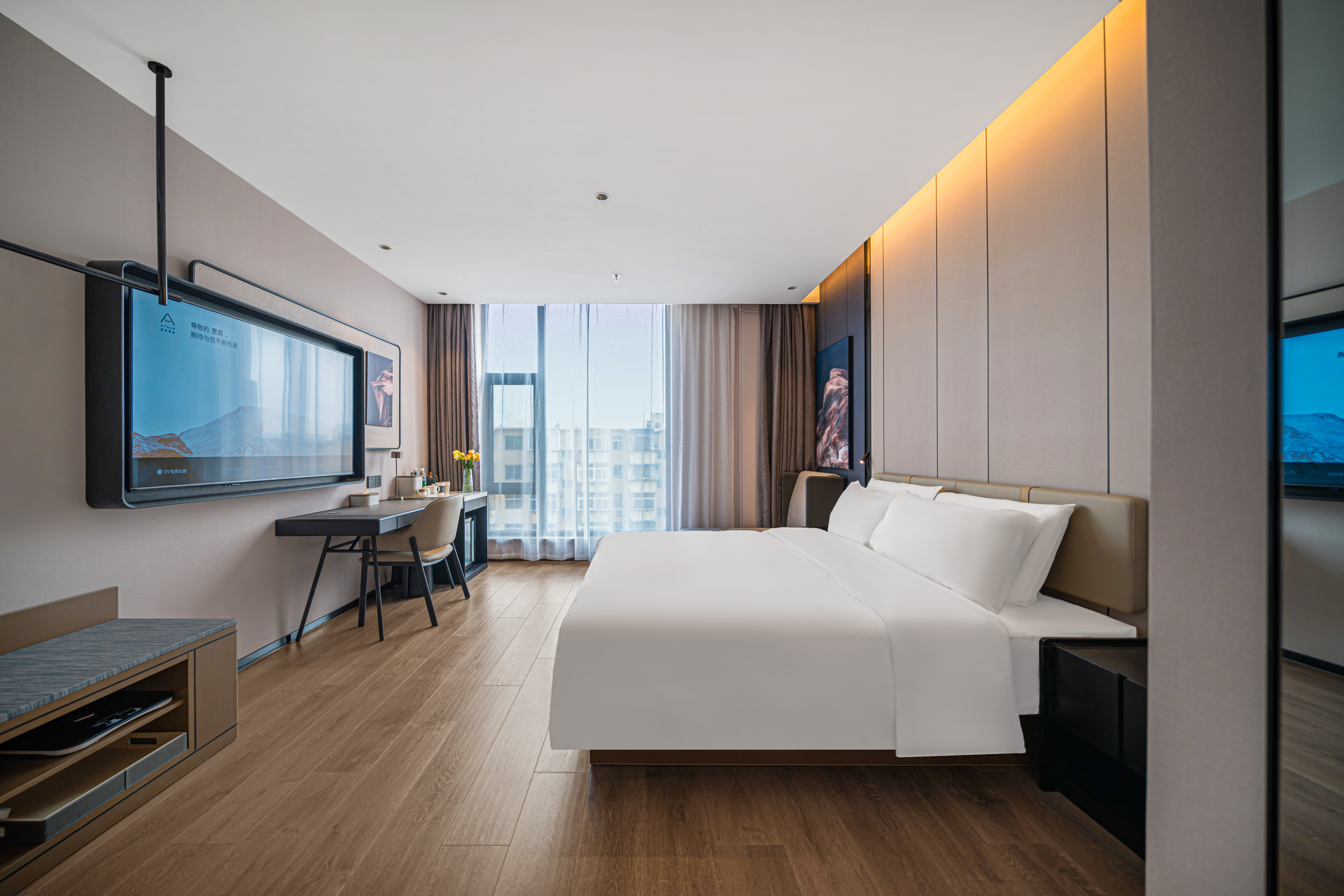 雅致大床房（小冰箱+全屋智能+手机投屏）