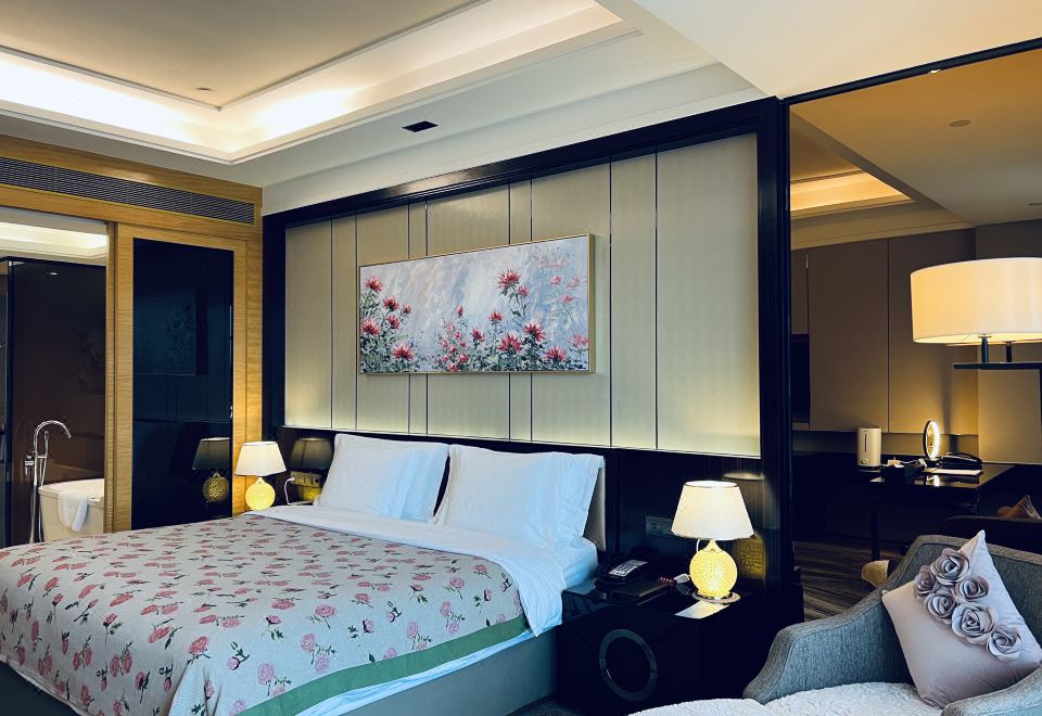 玫瑰主题行政大床房