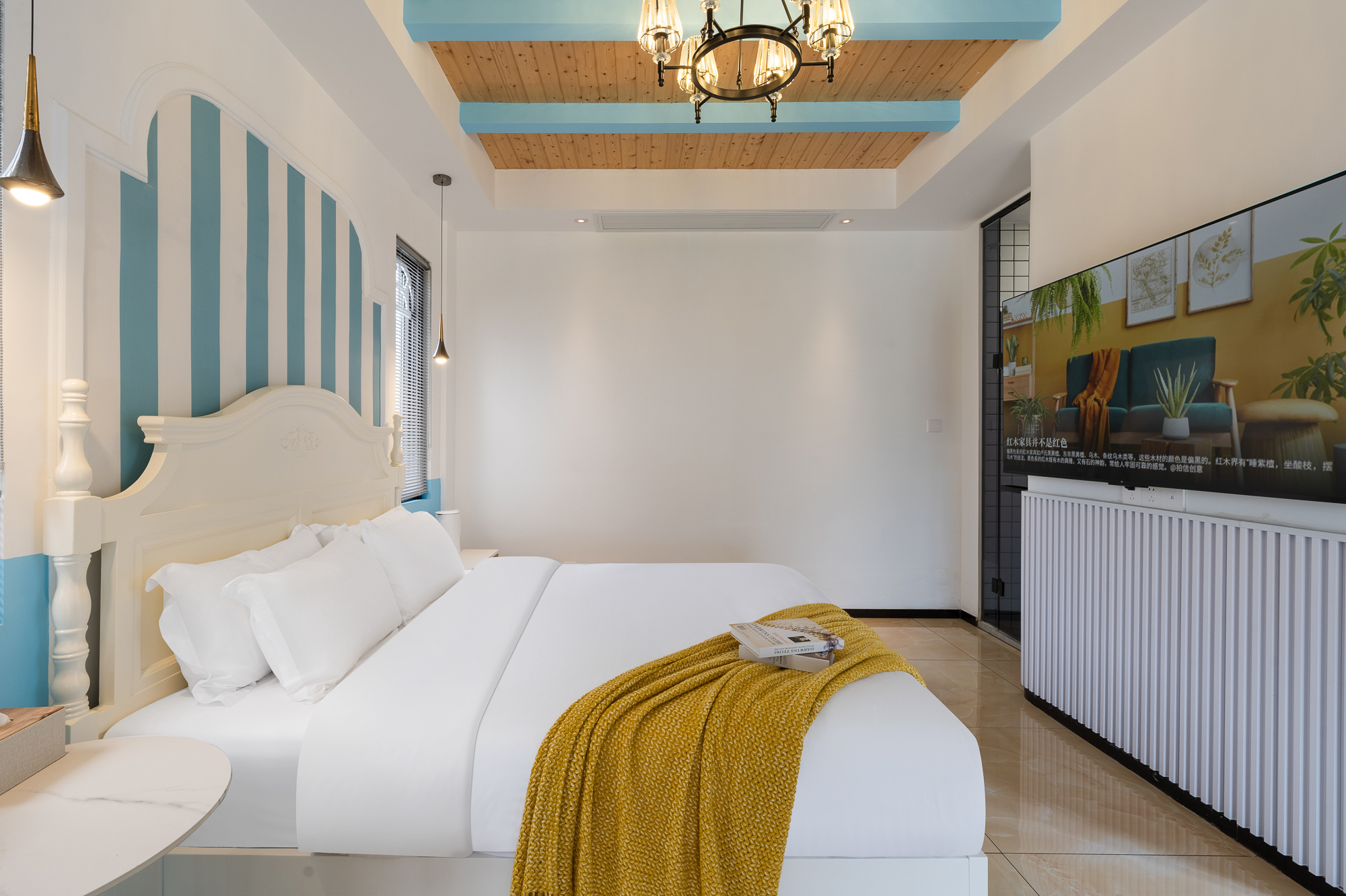 地中海风·园景亲子房