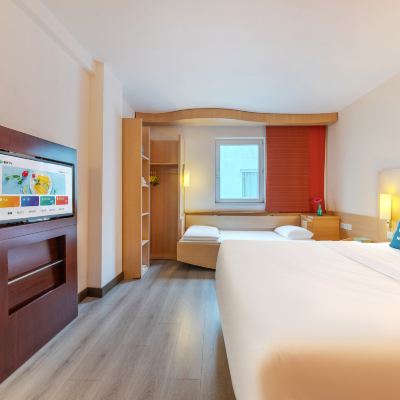 幸福家庭親子房（舒睡品牌床墊+公區洗衣房） 東莞清溪宜悅居飯店優惠