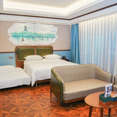 星空露台家庭房（智能客控+零壓床墊+負離子+獨立小冰箱） 時光漫步S飯店（杭州西湖店）優惠