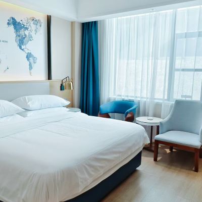 特惠舒適大床房（深度睡眠床墊+全身鏡＋浴室化妝鏡） 凱里亞德飯店（東莞虎門萬達店）優惠