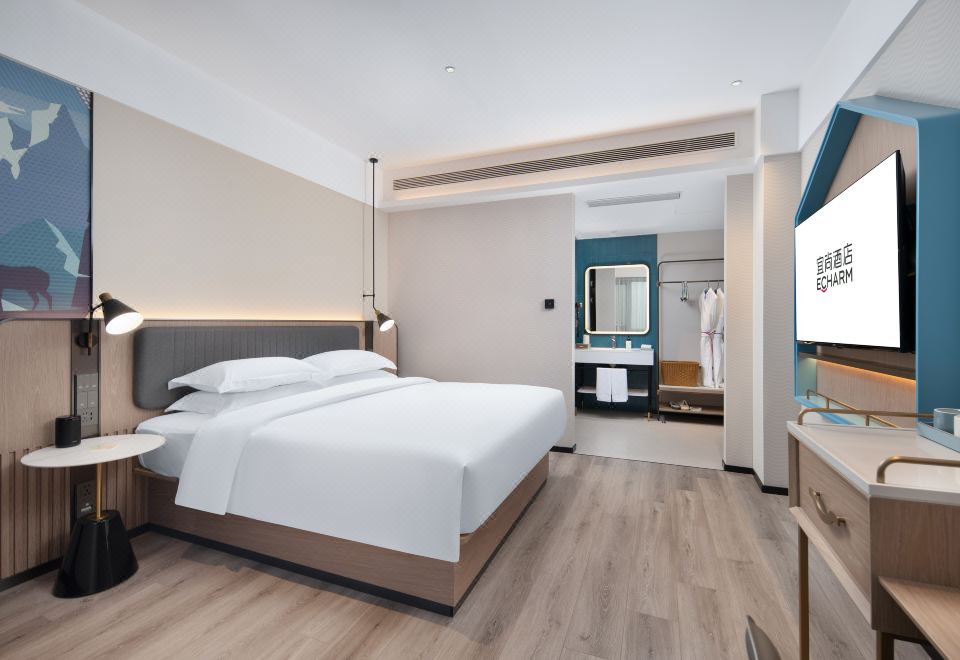 舒適大床房（輕奢睡眠+舒適温馨+雅蘭總統床墊）