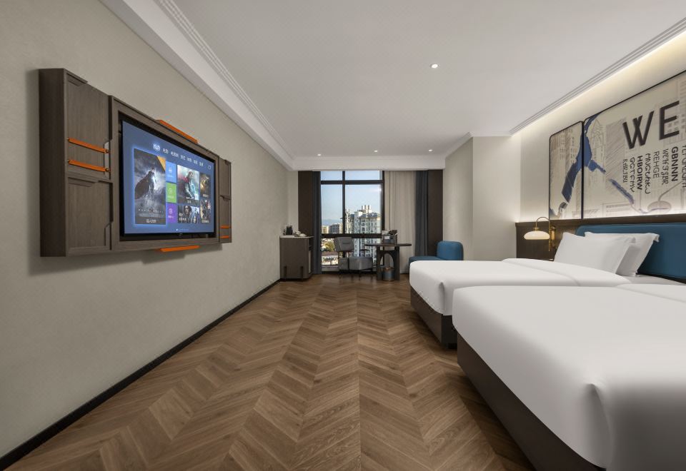 Huangshan Mehood Hotel (Tunxi District Huangshan North Station)Enjoyment · Light Luxury Twin Room