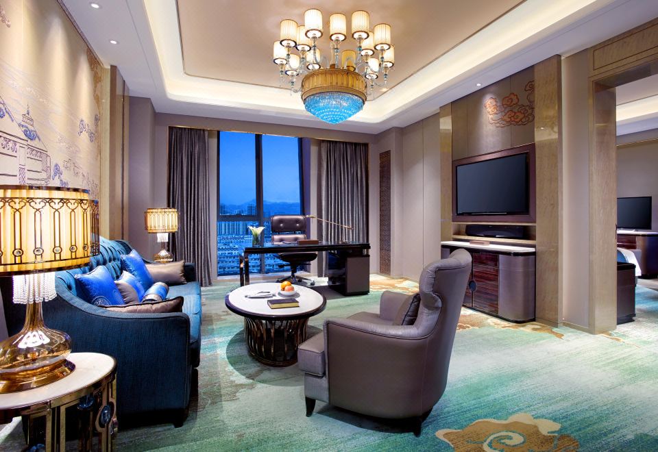 行政套房（城市山景+奢享空間+深睡床墊）