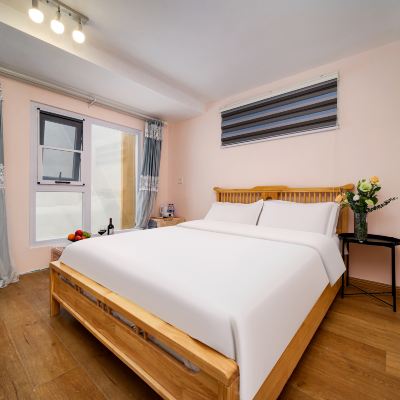 庭院丨落地窗大床房丨輕柔親膚床品+舒享安寧睡眠 閱城瓦舍旅行飯店（西安鐘鼓樓南門店）優惠