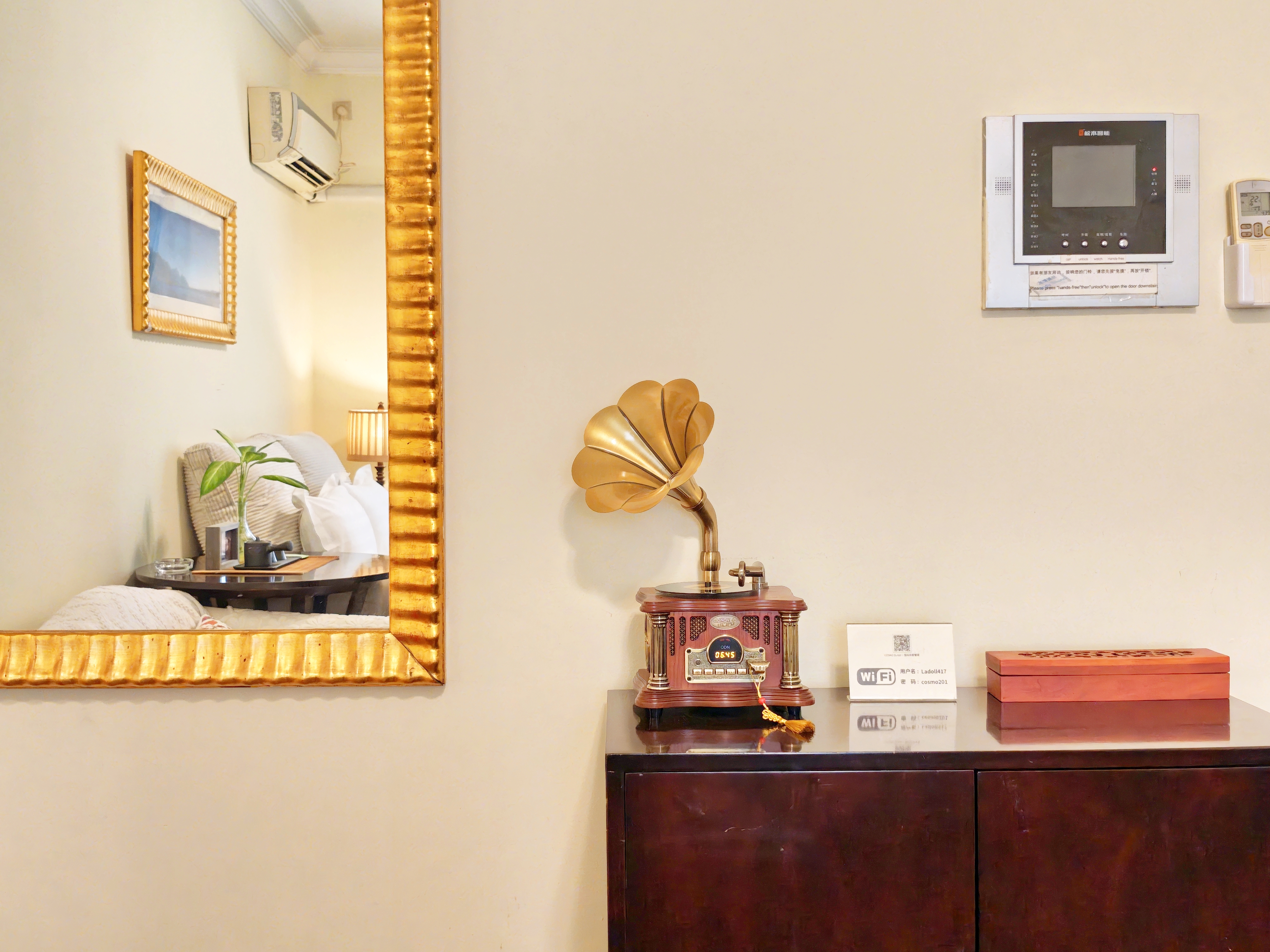 和睦家庭双床套房 |投屏电视 | 燃气灶厨房|滚筒洗衣机