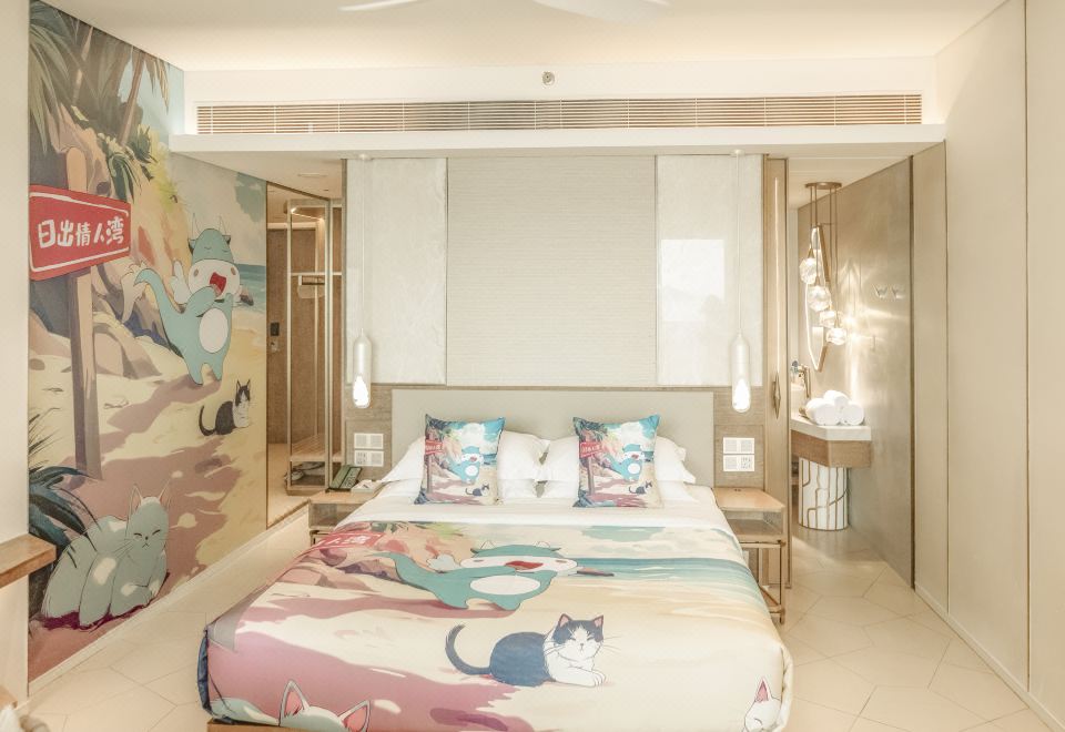 小鯥夢幻親子主題海景大床房