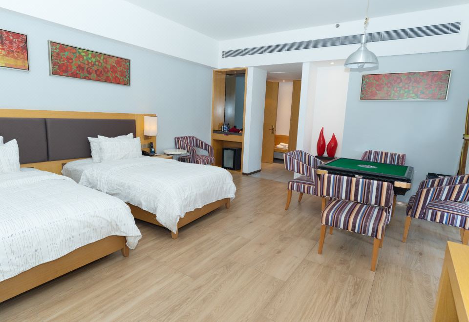 休闲棋牌双床房