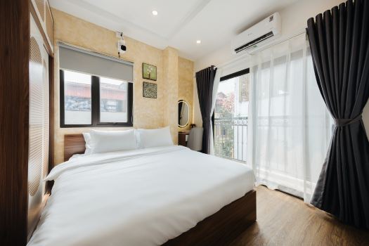BOHO Văn Miếu - Cozy Studio with LIFT, Netflix, washer anđ dryer