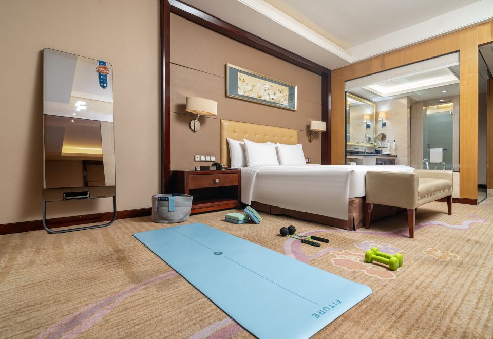 魔鏡運動大床房（魔鏡VR體感+運動器材+杜拉維特衞浴）