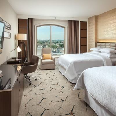 頂層俱樂部兩張大號床房 洛杉磯聖加百利喜來登酒店優惠