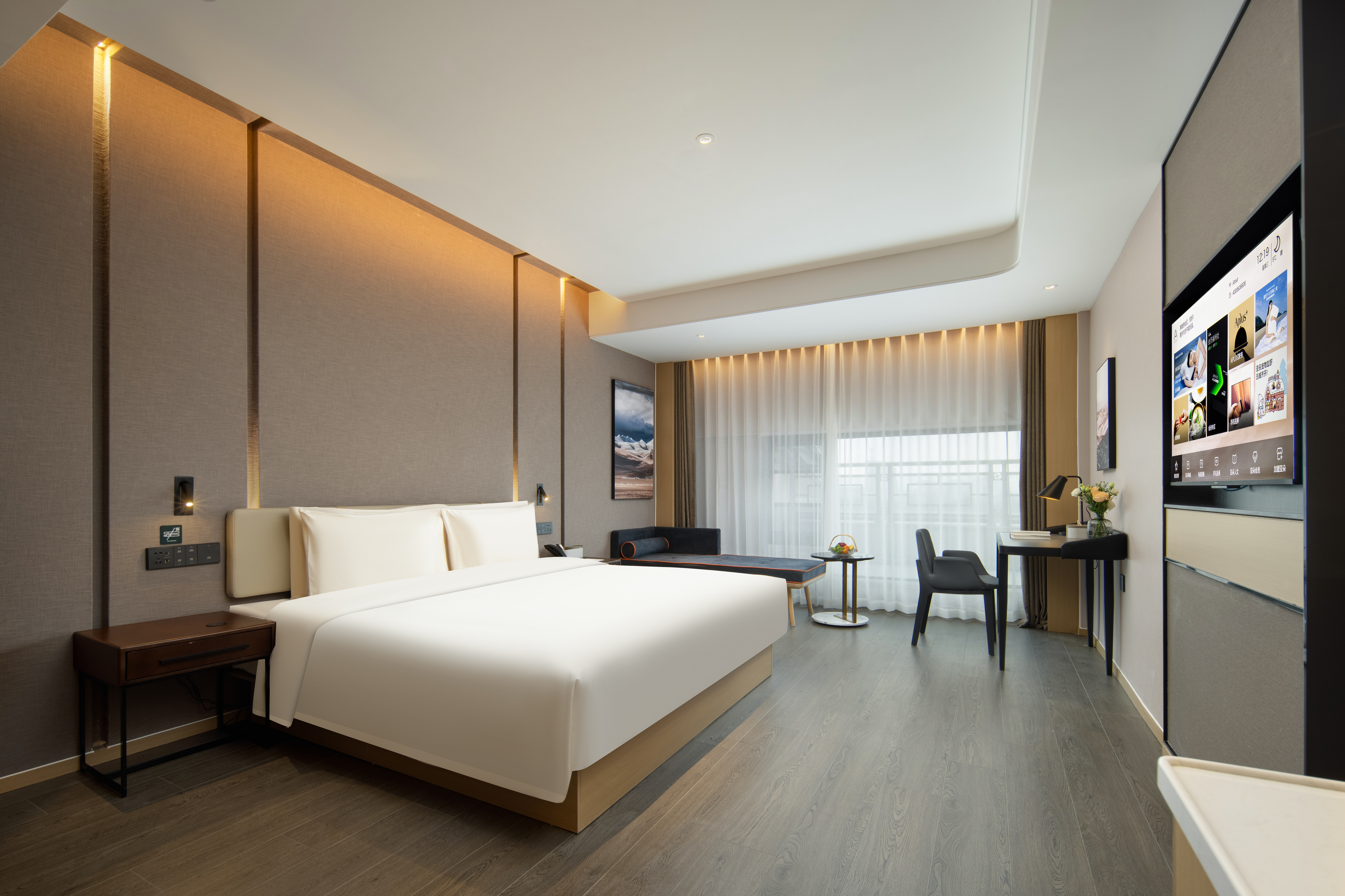 雅致大床房【记忆枕+电视投屏】