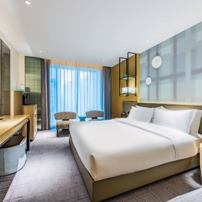 城際豪華房-大床（智能馬桶+APPELLES洗護沐） 杭州西湖慶春路城際飯店優惠