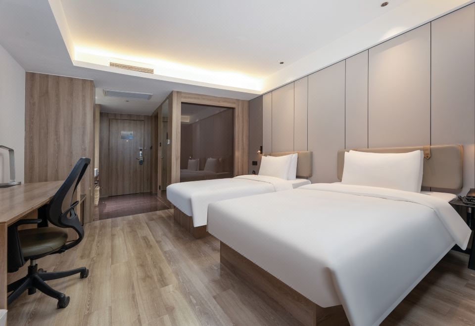 几木双床房（深睡枕PRO+投屏电视+小冰箱）