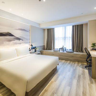 幾木品茗大床房 佛山南海千燈湖桂城亞朵酒店優惠