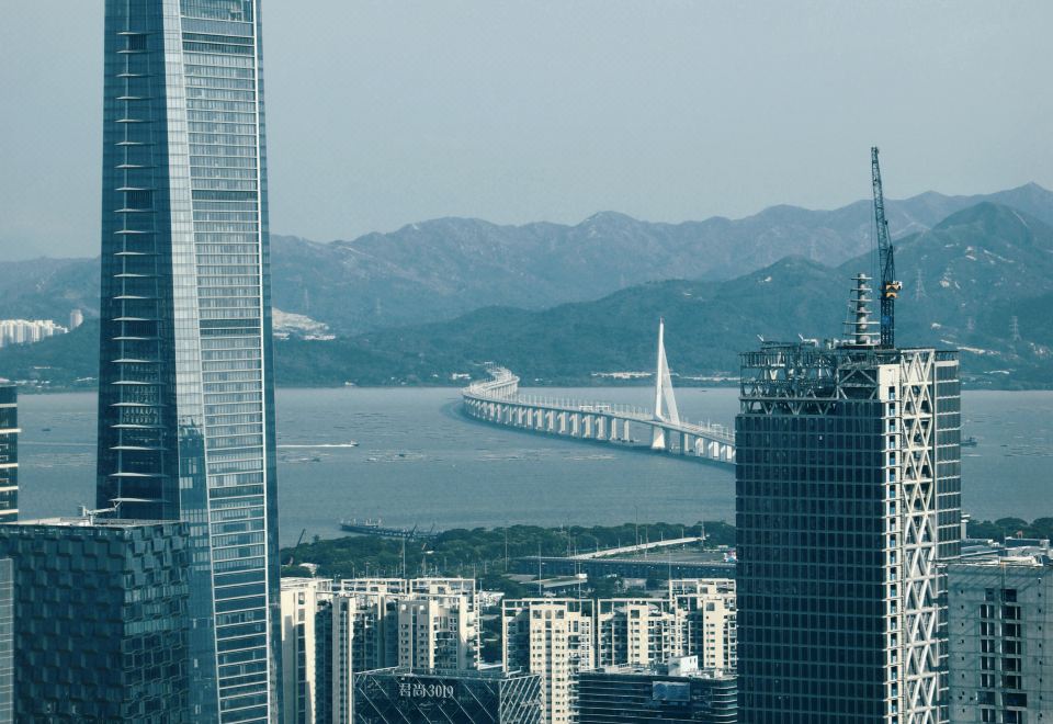 豪华海湾景观大床客房