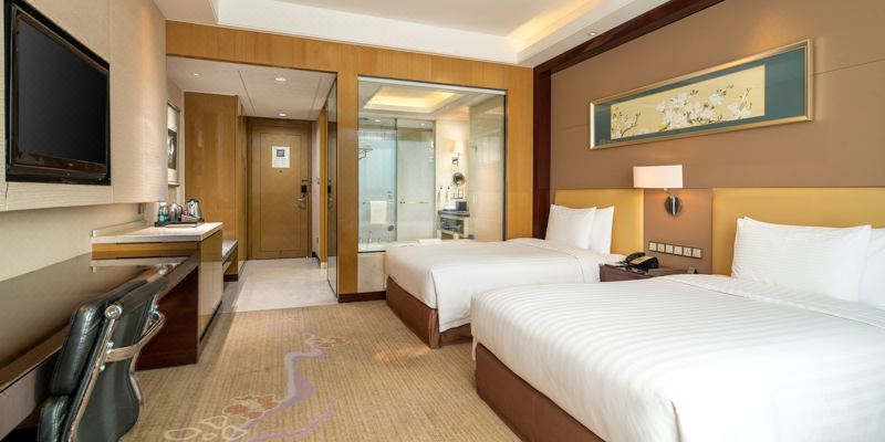 Wanda Realm TaizhouPet-friendly Deluxe Twin Room
