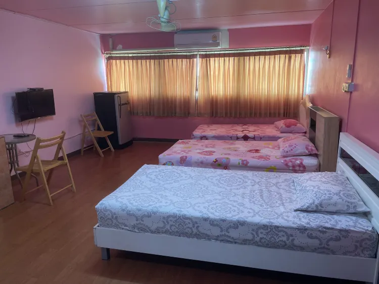 ห้องสตูดิโอ สำหรับ4ท่าน 4เตียง
