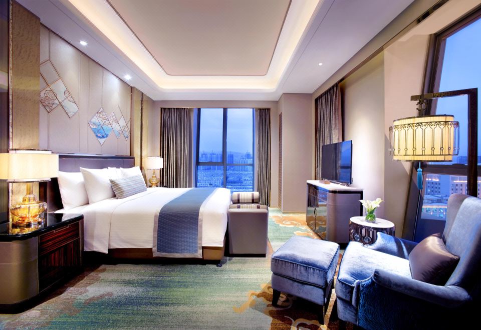 行政套房（城市山景+奢享空間+深睡床墊）