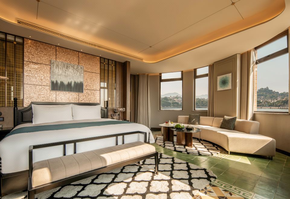 270度轉角鼓浪嶼海景陽臺大床房（攬收鼓浪嶼/中山路）