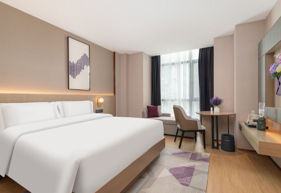 商務大床房+慕思零壓床墊+香薰水氧儀