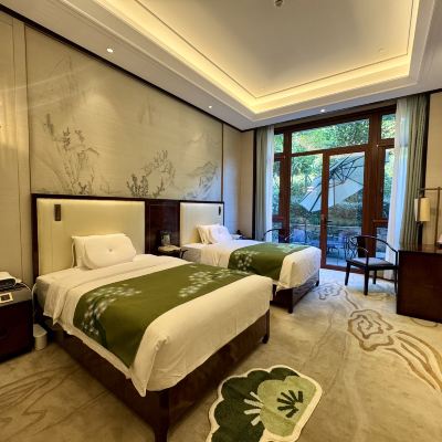 庭院智能按摩雙床房 浙江西湖山莊優惠