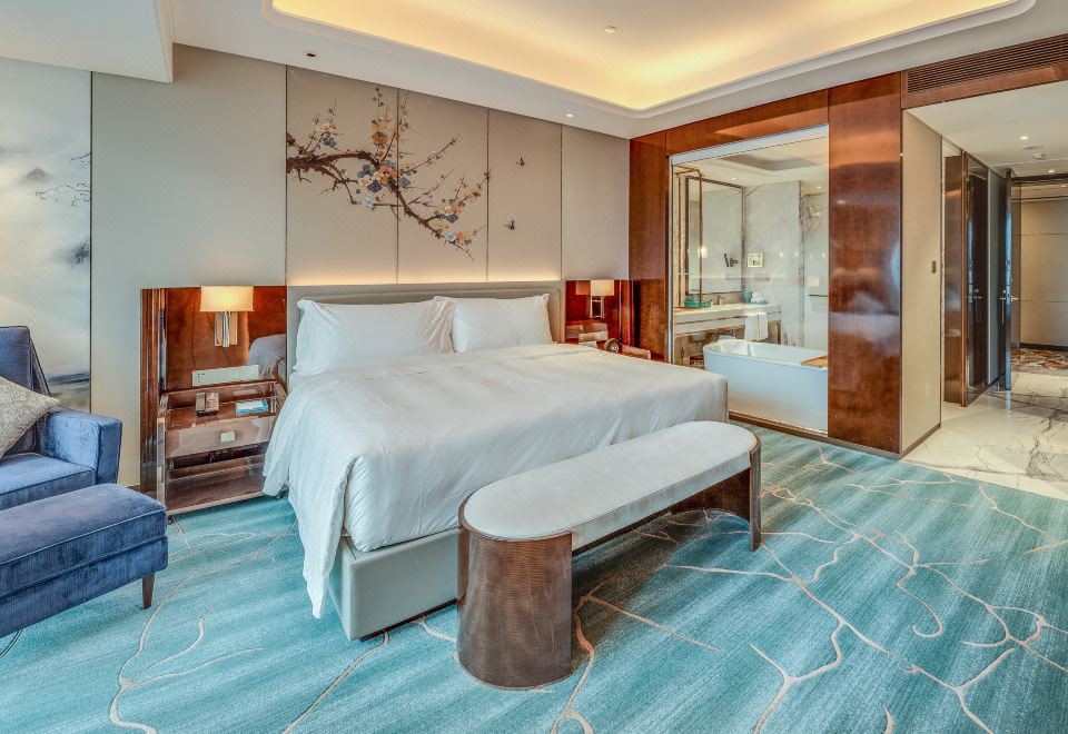 Na Lotus Hotel NanningSkyscraper Star-Gazing Night View Deluxe Double Bed Room