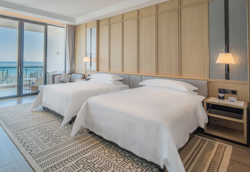 尊尚海景双床房