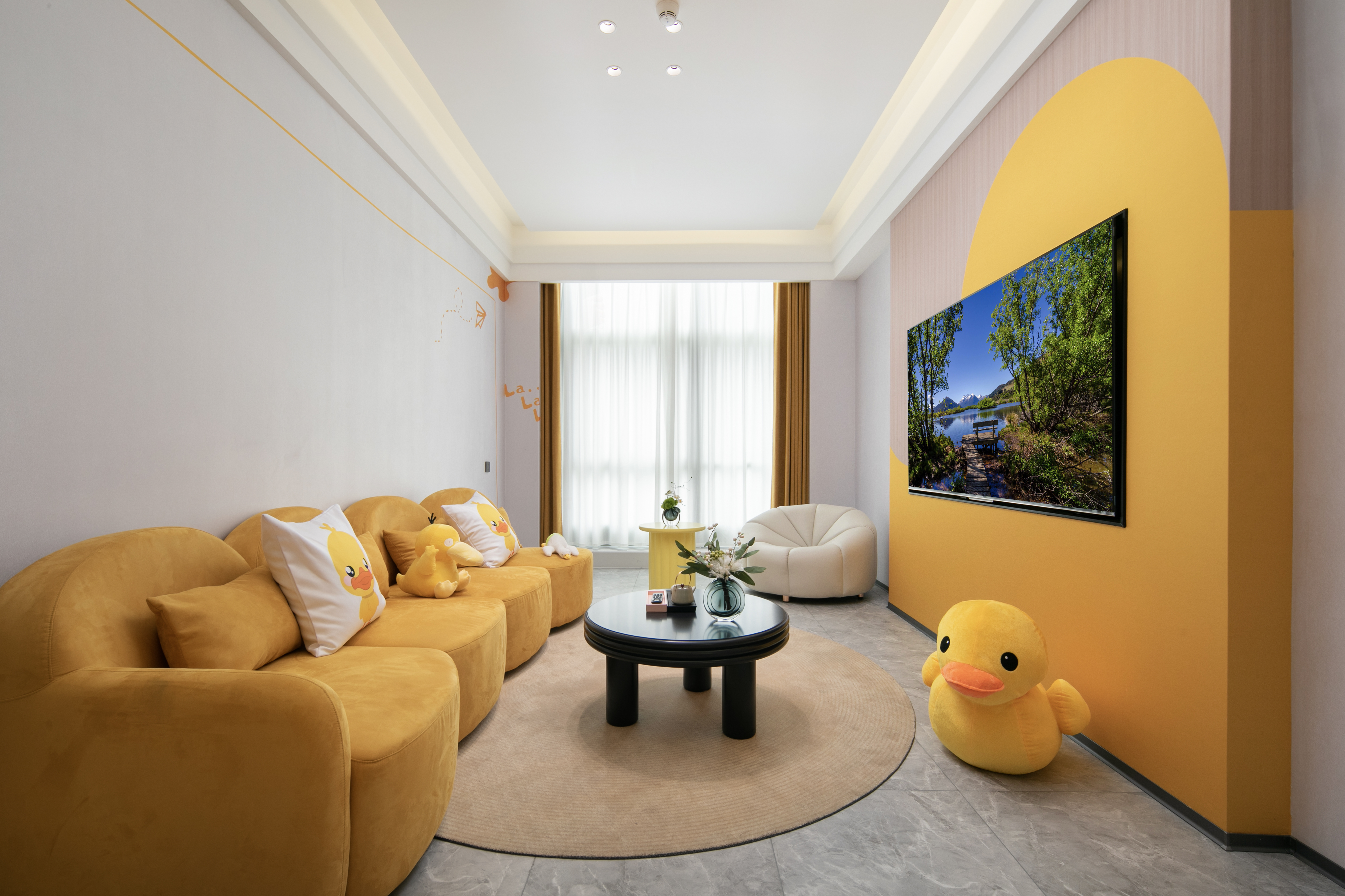 主題萌趣親子兩居室【智能客控+零壓床墊】