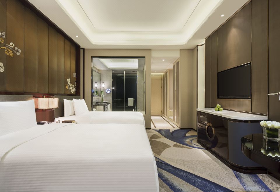 万悦会贺兰山水景观双床房