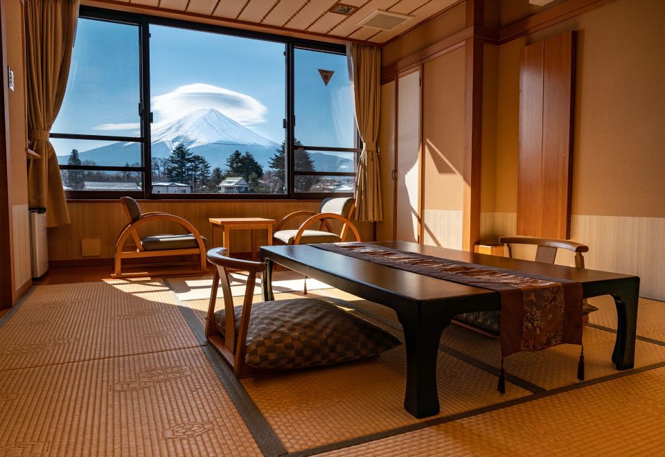 4F和洋室帶富士山景觀浴缸