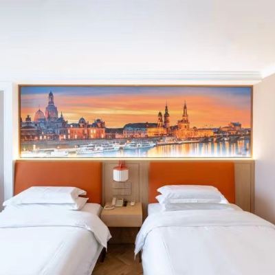 豪華雙床房 格林和美商務飯店（濱海國際機場航廈地鐵站店）優惠