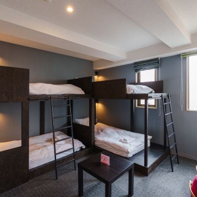 4人部屋A（バンクベッド2） DOYANEN HOTELS BAKURO (どやねん ホテルズ バクロ） クーポン