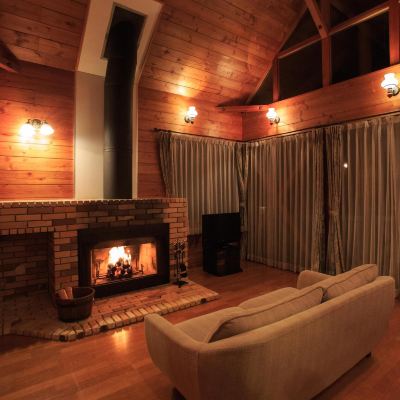 【天然温泉・暖炉付】デラックスコテージ ホテルアンビエント安曇野コテージ クーポン