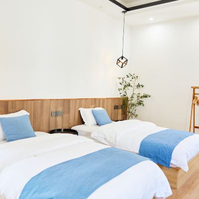 203山茶雙床房（真皮沙發+智能馬桶） 天台天餘名宿優惠