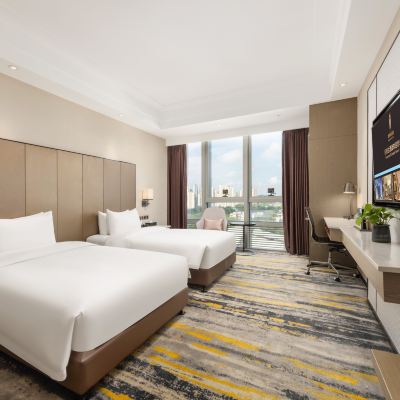 豪華雙床房-舒適休閑椅 佛山百利達酒店優惠