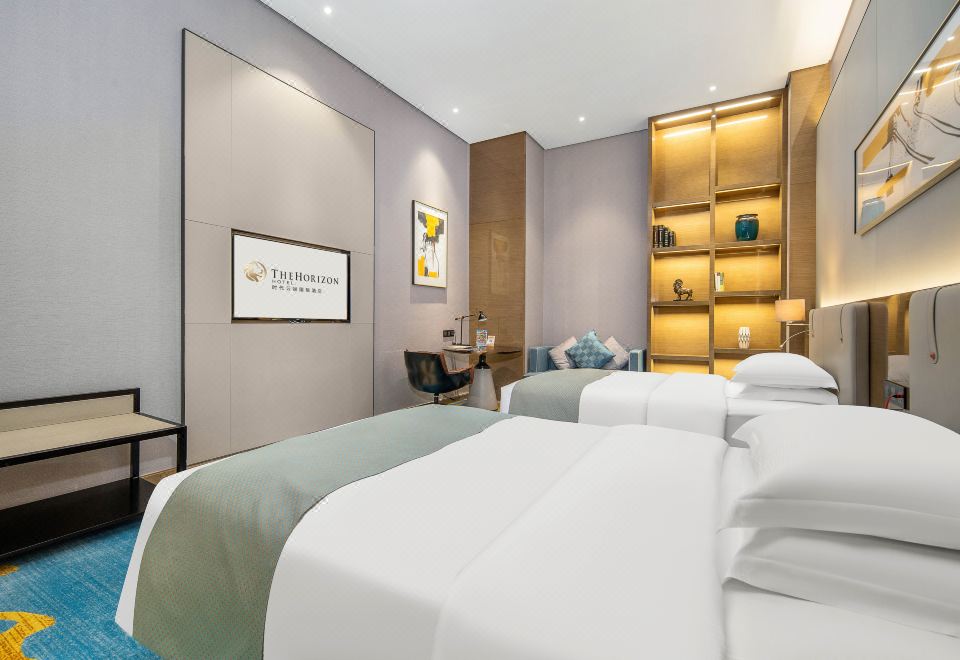 豪华无窗双床房