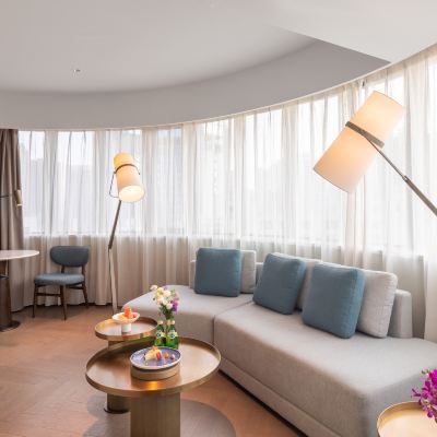 不凡城景套房（無線充電+智能客控+無線投屏） 廣州珠江新城琥珀東方酒店優惠