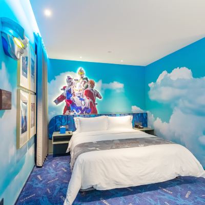 跨越星際主題大床房 上海海昌奧特曼主題飯店優惠