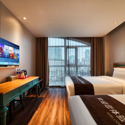 夢百合零壓主題雙床房 和昉·五洋公館（杭州西湖湖濱in77店）優惠