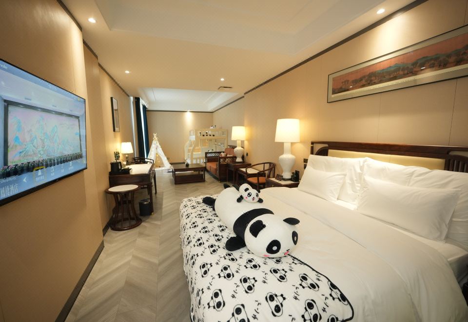 Chengdu Fengqi Hotel Jinguan Family Room