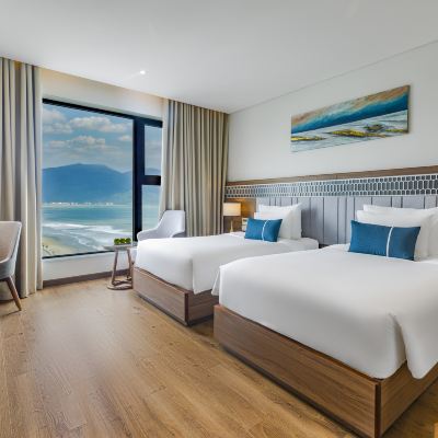 豪華部分海洋雙床房 Peninsula Hotel Danang優惠