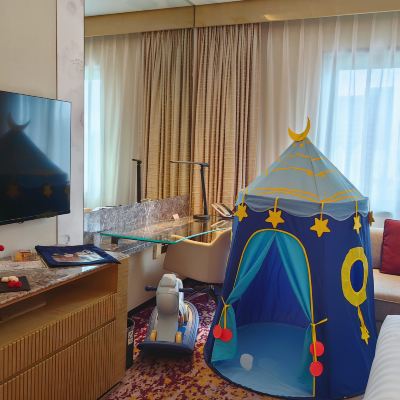 豪華河景親子客房大床 北京燕莎中心凱賓斯基飯店優惠