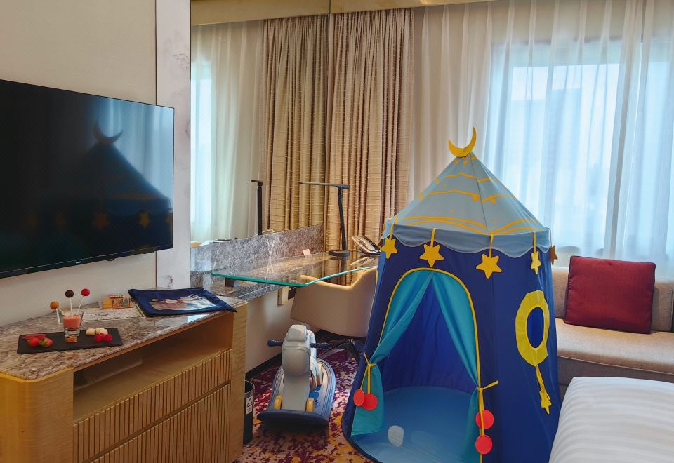 豪華親子客房大床