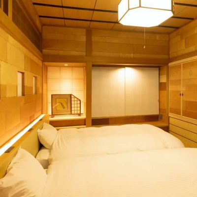 小寒 - 106 -1F 露天・内風呂付和洋室8畳+6畳 旅想 ゆふいん やまだ屋 クーポン