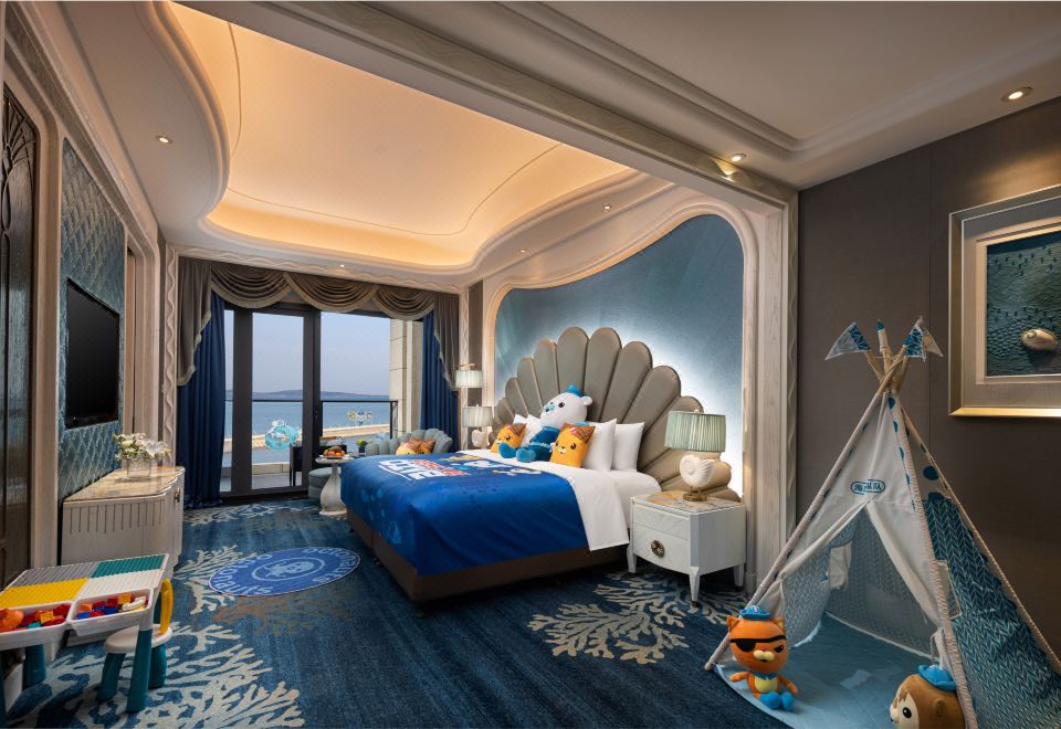 海底小縱隊主題海景大床房