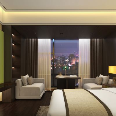 高級舒適房 行政大床 鄭州港區智選假日飯店（新鄭國際機場店）優惠