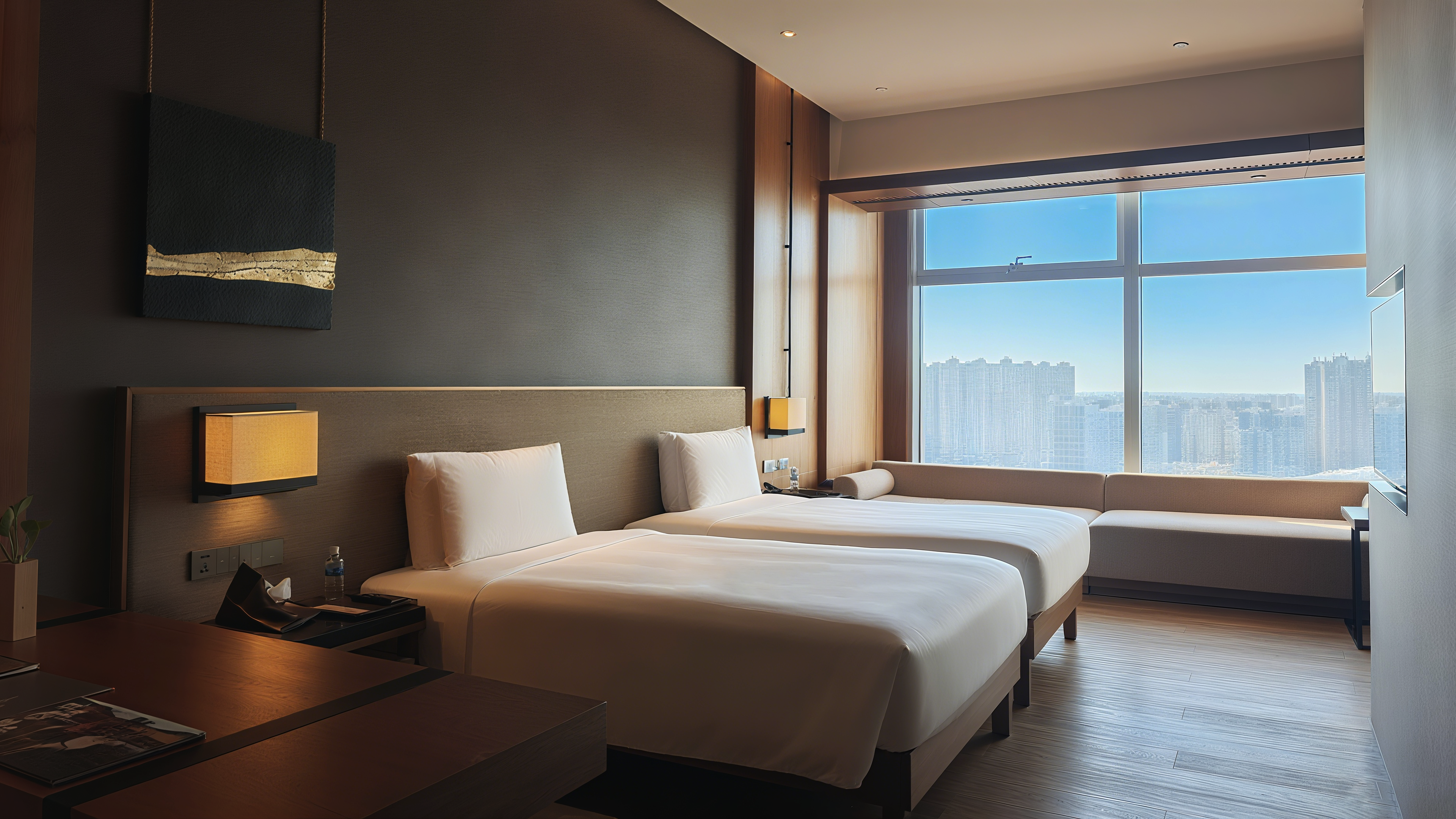 撮羅子-枕月雙床房